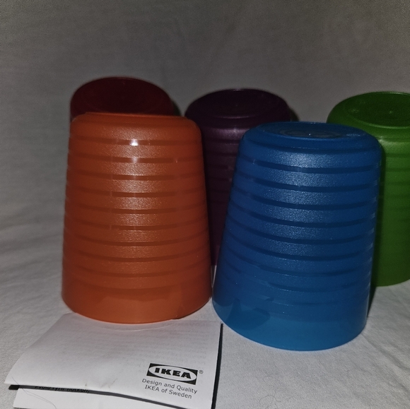 Ikea Kids Toddler 5pk Tumblers - Picture 2 of 5